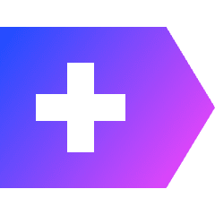 Add Tag Icon from Sharp Gradient Set