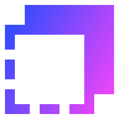 Align Back 2 Icon from Sharp Gradient Set