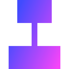 Align Horizontal Center 1 Icon from Sharp Gradient Set
