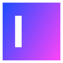 Align Left Square Icon from Sharp Gradient Set