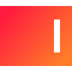 Align Right Horizontal Icon from Sharp Gradient Set