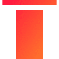 Align Top 2 Icon from Sharp Gradient Set