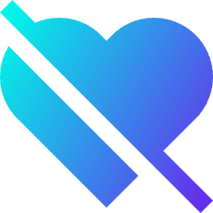 Disable Heart Icon from Sharp Gradient Set