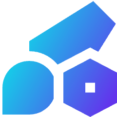 Brush Setting Bolt Nut Icon from Sharp Gradient Set