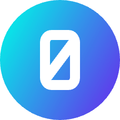 Non Commercial Icon from Sharp Gradient Set