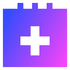 Notepad Add Icon from Sharp Gradient Set