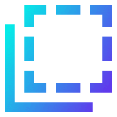 Select Back Icon from Sharp Gradient Set