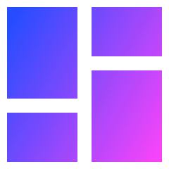 Dashboard 3 Icon from Sharp Gradient Set