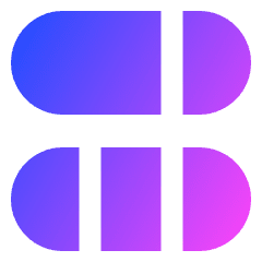 Dashboard Horizontal Pills 3 Icon from Sharp Gradient Set