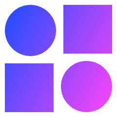 Dashboard Mix Circle Square 1 Icon from Sharp Gradient Set