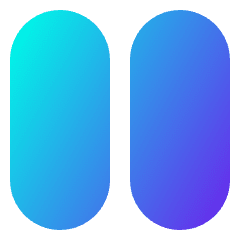 Dashboard Vertical Pills Icon from Sharp Gradient Set
