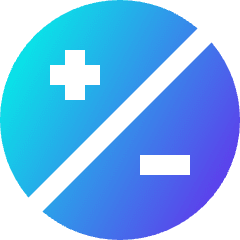 Image Brightness Icon from Sharp Gradient Set