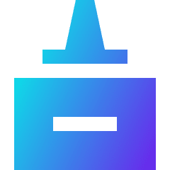 Liquid Glue Icon from Sharp Gradient Set