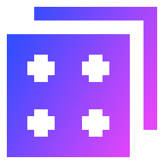 Pattern Icon from Sharp Gradient Set