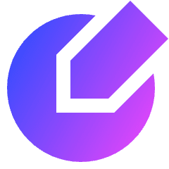 Pencil Circle Icon from Sharp Gradient Set