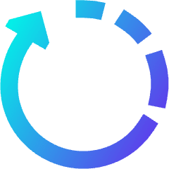 Rotate Right 4 Icon from Sharp Gradient Set