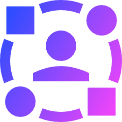 User Experience Design Icon from Sharp Gradient Set