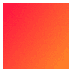 Square Icon from Sharp Gradient Set