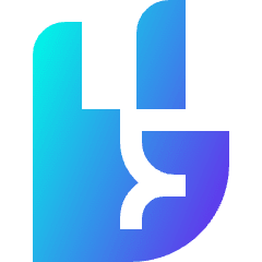 Rock And Roll Hand Icon from Sharp Gradient Set