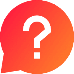 Help Chat 2 Icon from Sharp Gradient Set