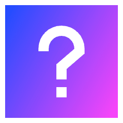 Help Question 2 Icon from Sharp Gradient Set