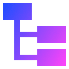 Hierarchy 16 Icon from Sharp Gradient Set