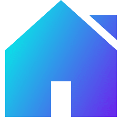 Interface Home 2 Icon from Sharp Gradient Set