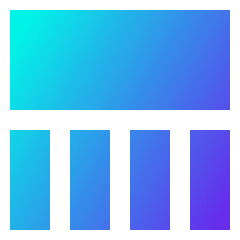 Layout Window 20 Icon from Sharp Gradient Set