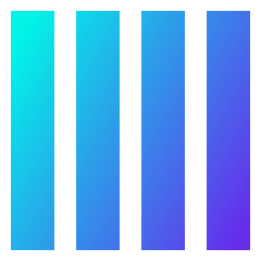 Layout Window 24 Icon from Sharp Gradient Set