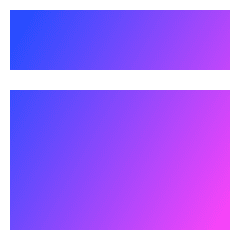 Layout Window 3 Icon from Sharp Gradient Set