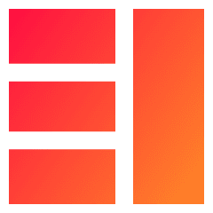 Layout Window 40 Icon from Sharp Gradient Set