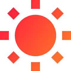 Brightness 4 Icon from Sharp Gradient Set