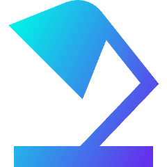 Table Lamp 1 Icon from Sharp Gradient Set