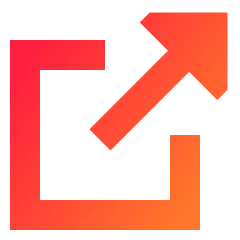 Link Share 2 Icon from Sharp Gradient Set