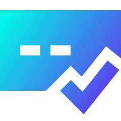 Correct Password Icon from Sharp Gradient Set