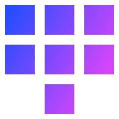 Dial Pad 1 Icon from Sharp Gradient Set