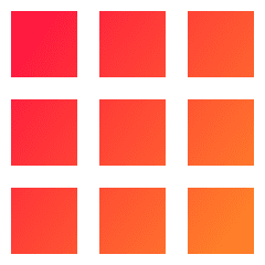 Dial Pad 2 Icon from Sharp Gradient Set