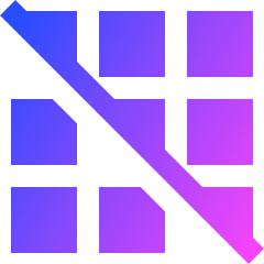 Dial Pad Disable 2 Icon from Sharp Gradient Set