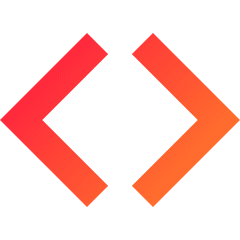 Horizontal Scroll Icon from Sharp Gradient Set