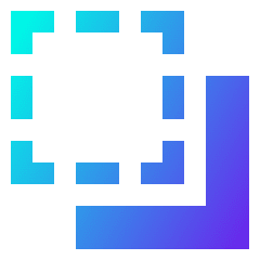 Pathfinder Minus Back 1 Icon from Sharp Gradient Set