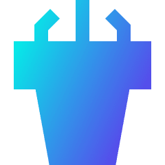 Podium Icon from Sharp Gradient Set