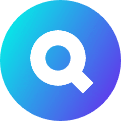 Magnifying Glass Circle Icon from Sharp Gradient Set