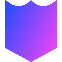 Shield 2 Icon from Sharp Gradient Set