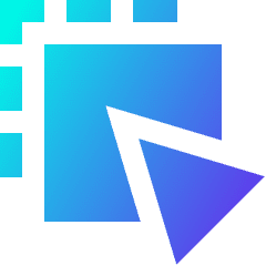 Multi Select Cursor Icon from Sharp Gradient Set