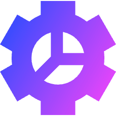 Cog 2 Icon from Sharp Gradient Set
