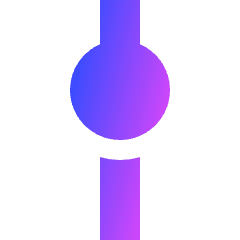 Vertical Slider 1 Icon from Sharp Gradient Set
