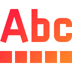 Auto Correction Check Icon from Sharp Gradient Set