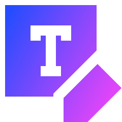 Edit Text Write Filled Icon from Sharp Gradient Set