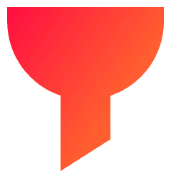 Filter 1 Icon from Sharp Gradient Set