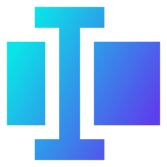 Input Box Icon from Sharp Gradient Set